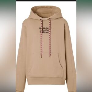 xxs burberry embroidered hoodie